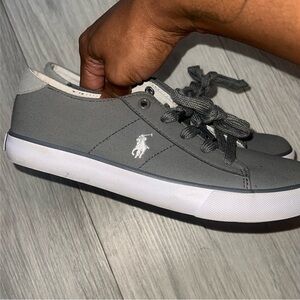 Polo |  Boys Canvas Casual Lace up Shoes size 3